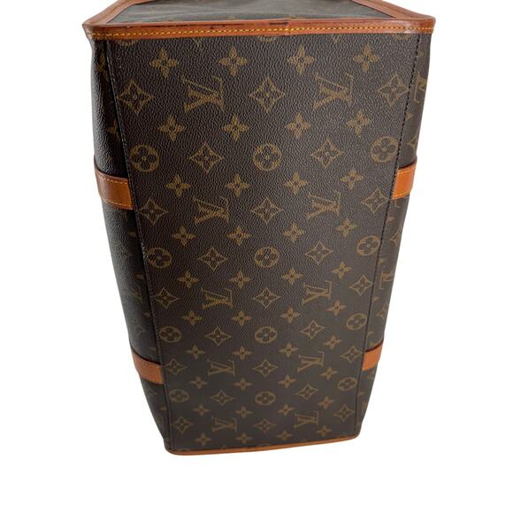 Louis Vuitton Monogram Sac Chien 40 Pet Carrier Vintage Travel Dog cat Bag Rare - Picture 10 of 16